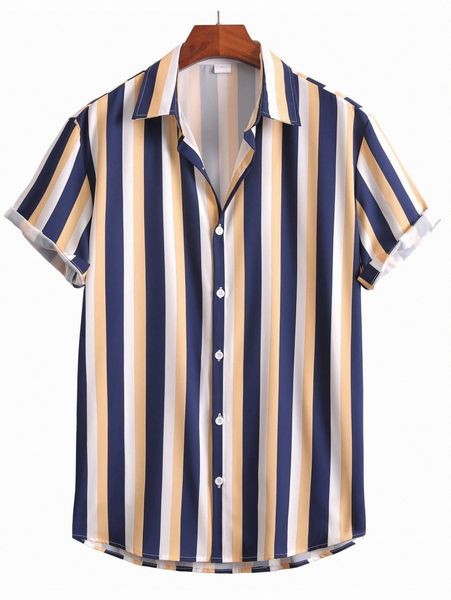 

men block striped shirt k5sr#, White;black