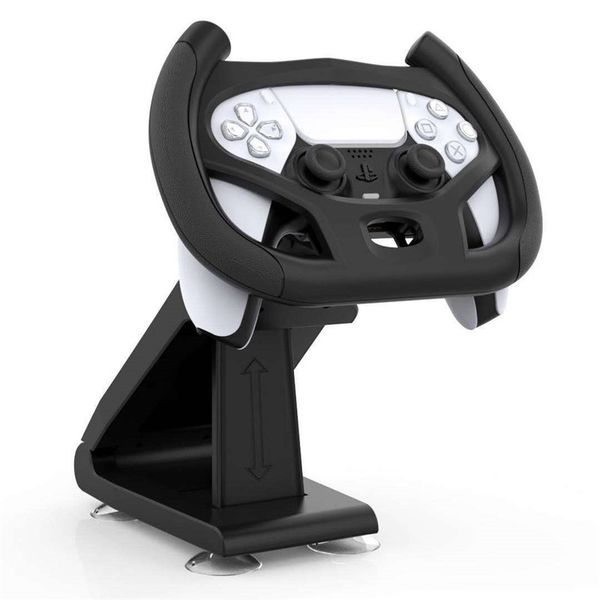 

ps5 racing car game steering wheel handle clamp holder wireless game joysticks for playstation 5 game controller accessories dhl