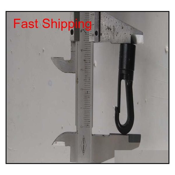 

shock cord end hook 6mm 1/4" shock cord hook terminal end tabbed s bungee hoo qylxms mj_fashion, Silver