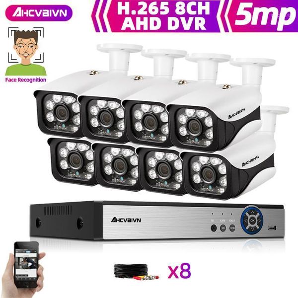

hd cctv camera system 8ch 5mp ahd dvr nvr kit video surveillance system 8ch outdoor waterproof 5.0mp security cameras1