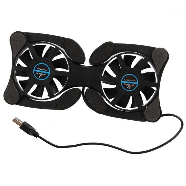 

usb 2.0 external lapcooler pad notebook cooler 2 fan black1