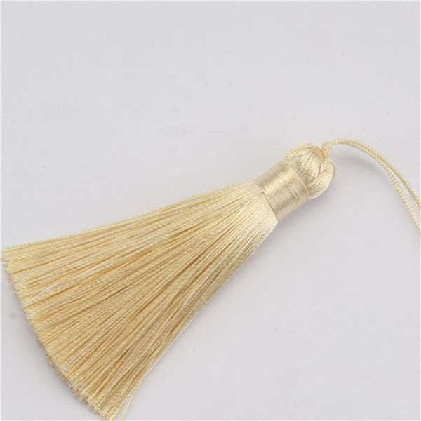 

12pcs ice silk tassels fringe pendant diy material color cord fat tassels trim party garments curtains decor tassel h jlldep
