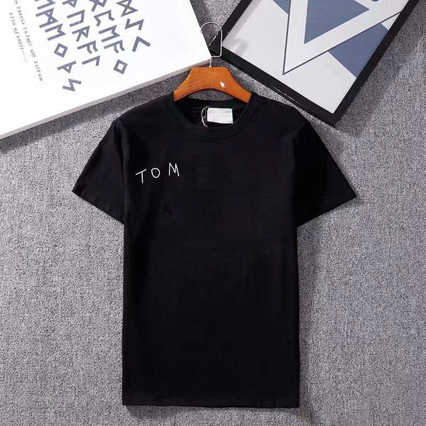

20ss letters printed designer t shirt for men summer tee shirts fashion women crew neck short sleeve clothings asian size s-xxl, White;black