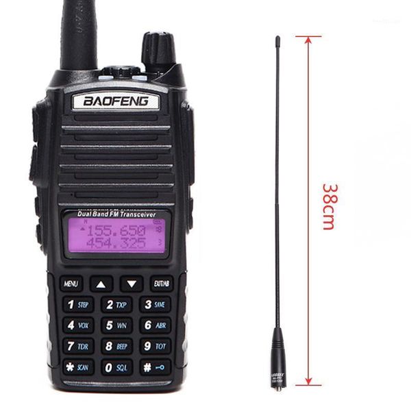 

baofeng uv-82 plus 8w powerful walkie talkie portable cb transceiver amateur 2 way radio uv82+na-771 antenna1