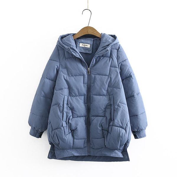 

plus size winter jacket hooded jackets female fashion warm coat medium length parka and coat for women winter clothing jackets, Black