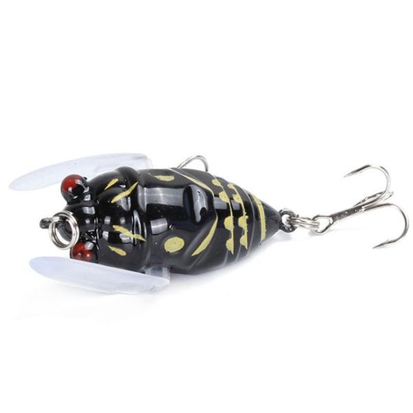 

1pcs quality fishing lure 8 color 5cm/6.4g artificial cicada minnow fishing hard bait crankbait pesca jerkbait fishin qylnhw