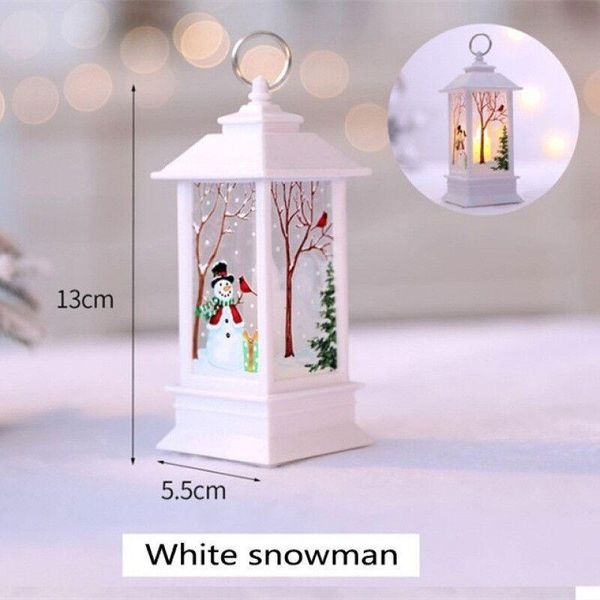 

2020 нового прибытия рождества трубы ветер фонарь блеск лампа для вечеринок фестиваля xmas подарков открытых украшений елочных украшения jll