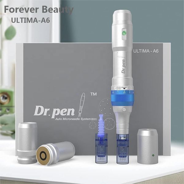 

dr. pen a6 ultima auto micro needle derma pen beauty skin care facial scar acne wrinkle removal microrolling derma stamp therapy