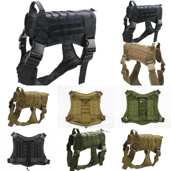 

factory tactical 3 hwjh gear dog outdoor high training quantity apparel k9 zk 1000d adjustable vest colors molle waterpr o06jf, Black;green