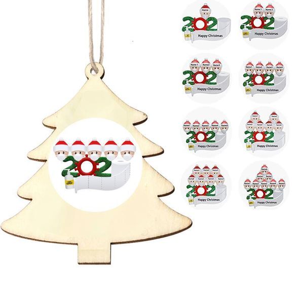 

survivor lovely quarantine diy christmas wood crafts wooden pendants ornaments xmas tree decorations for home