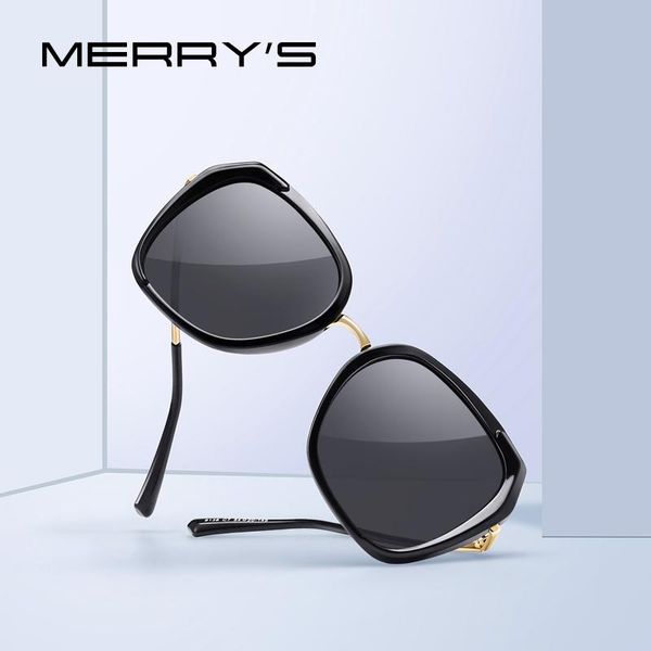 

sunglasses merry's women fashion ladies driving polarized sun glasses uv400 protection s6138, White;black
