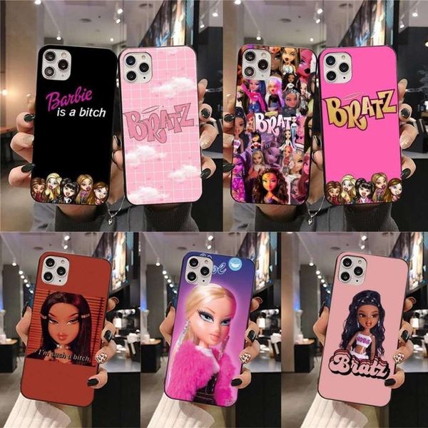 

bratz black case, vip 11 pro xs max 8 7 6 6s plus x 5s se 2020 xr case