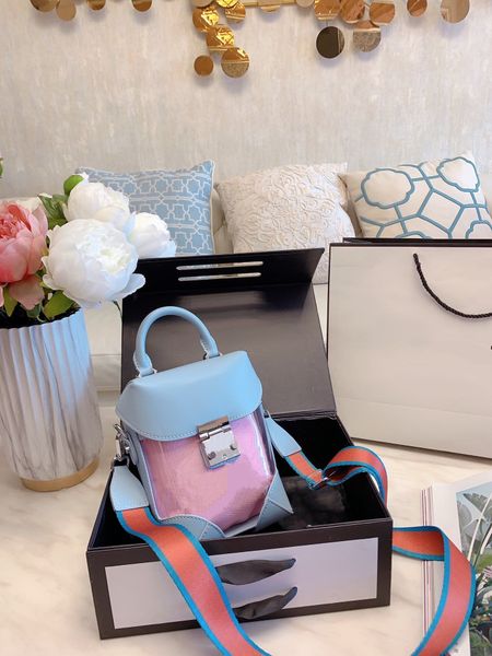 

new fashion women patchwork shoulder bag leisure mini handbag berlin messenger bag