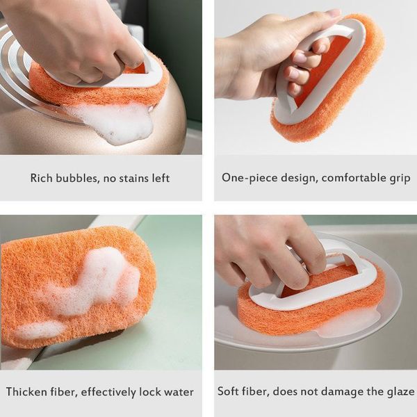 

dishwashing cloth scrub pad dish bowl pot clean scrubber sponge kitchen clean brushes scrub pads window cleaner toilet brush wc h wmtkrv