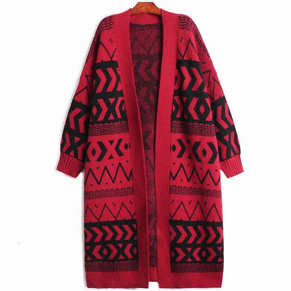 

women's sweaters [eam] black pattern big size knitting cardigan sweater v-neck long sleeve women fashion autumn winter 2022 1de4998 pw2, White;black