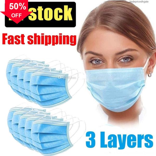 

mouth ship mjyht k disposable dhl face masks 95% filtration non-woven facial mask pm2.5 same protective as kf94 7339044