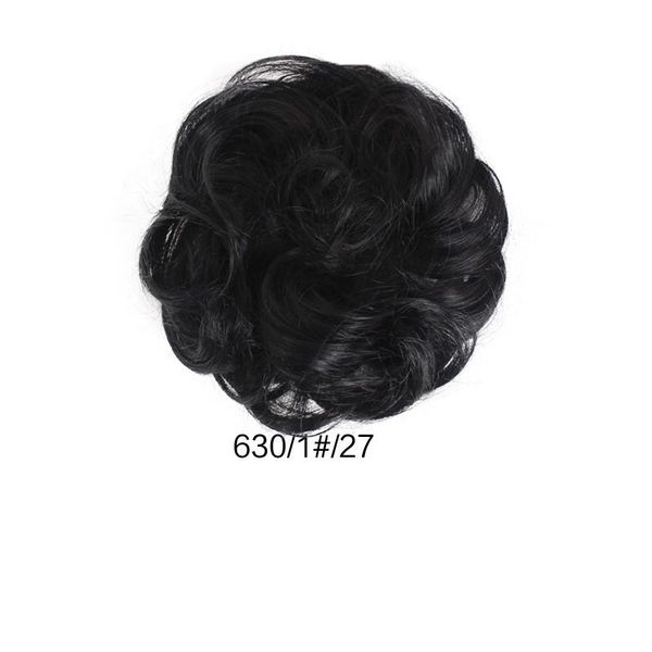 

1 шт. курчаемая грязная булочка для волос ercuchie cover cover extensions реально в виде наращиваний человека для женщин sqcktg babyskirt, Silver