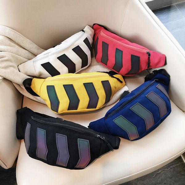 

women's waist bag wholesale custom messenger chest bag girls sports portable one-shoulder oblique purse slung belt bags