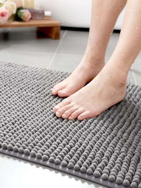 

carpets toilet mat door entry sanitary water absorption foot home anti-slip bathroom carpet lb612201