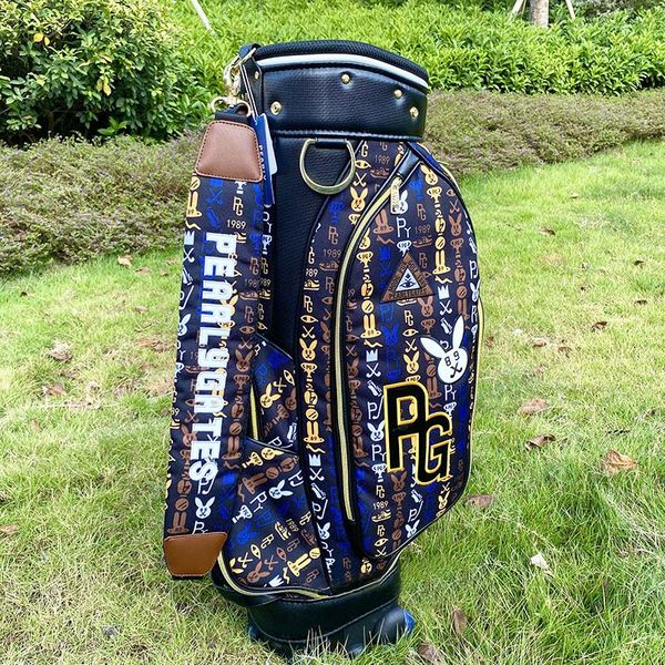 

новые сумки для гольфа pearlygates golf stand bag водонепроницаемая большая емкости пакеты multi-pockets прочный сумка клуб оборудование цве