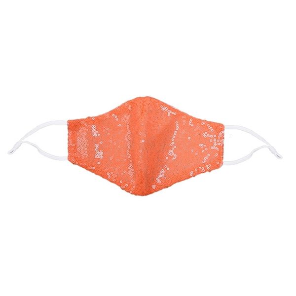 

factory 19 colors fashion bling sequin face dustproof washable reusable mouth masks cycling cotton designer mask