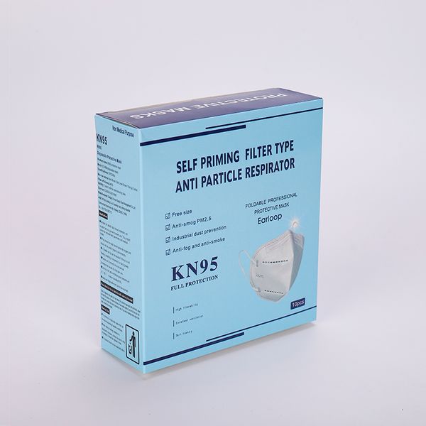 

stock folding mask with qualified certification us anti-dust face ear loop mouth masks fast d