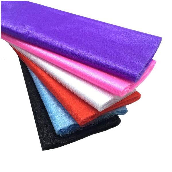 

10m/lot wide 48cm yarn crystal tulle organza sheer gauze element baby girls birthday party diy dress wedding decorative jllmap