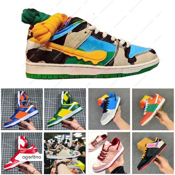 

what the dunk sb low pro chunky dunky freddy krueger plum men women running shoes paris muslin skate sports sneakers size 5.5-11