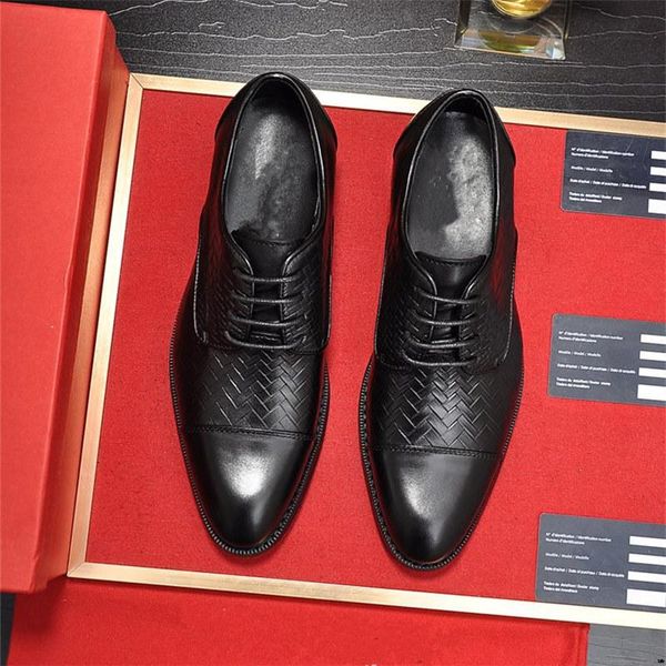

m1 38-45 cow suede boss mens formal shoes men blue oxford dress shoes men black fashion lace up business shoes man sapato de homem 11