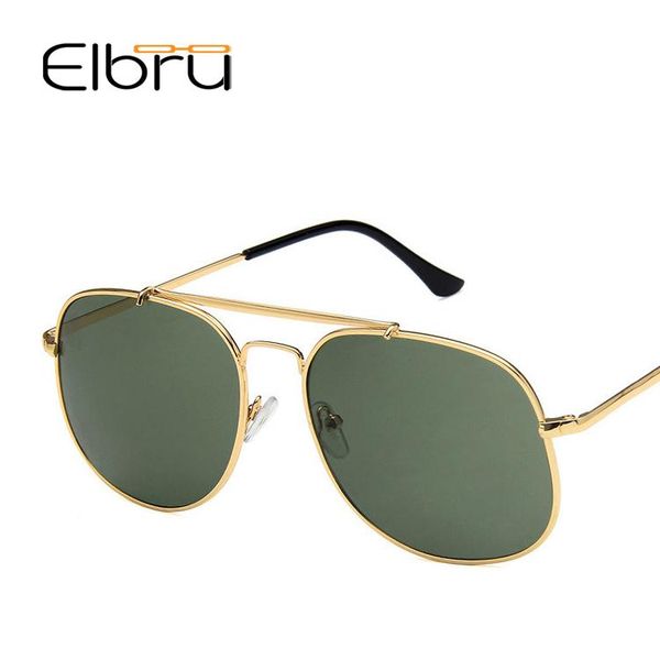 

sunglasses elbru metal men 2021 brand rectangle sun glasses square myopia spectacles eyeglasses frame, White;black