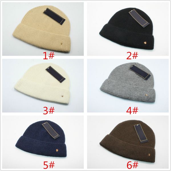 

fashion autumn winter hat men women brand knitted hats ski hat wool warm caps movement hip hop knitting cap with label, Blue;gray