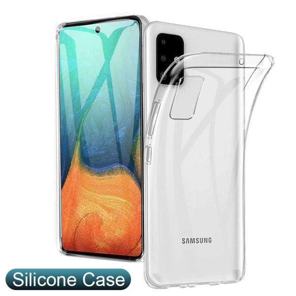 

ultra thin silicone soft galaxy a51 a71 a41 a11 a21 transparent slim case for samsung a10 a20 a30 a50 a70 a90