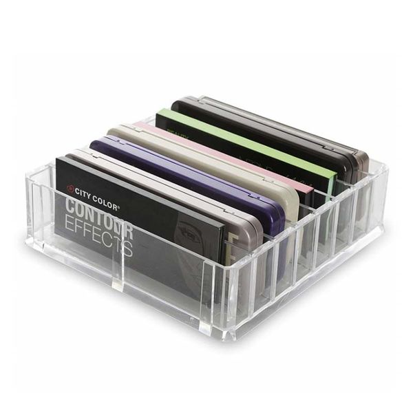 

hunyoo clear acrylic cosmetic storage box deskwomen lipstick holder makeup brushes organizer 1007 q1128