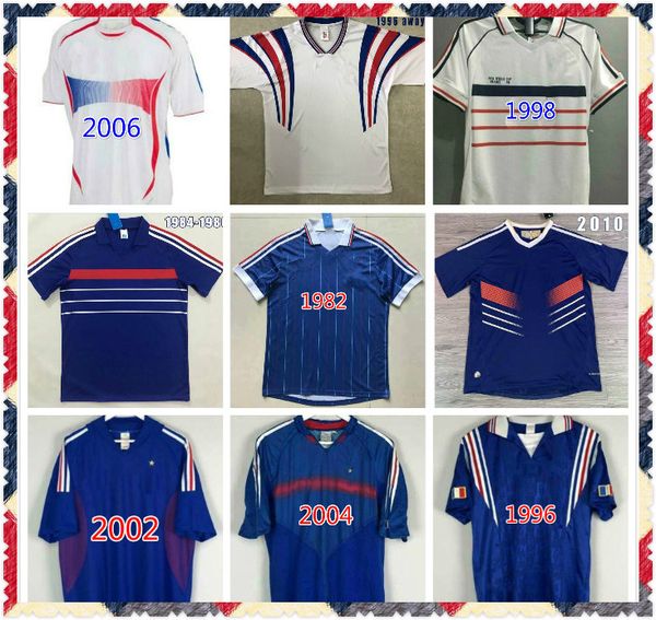 

francescoli 1998 retro zidane henry maillot de foot soccer jerseys 1996 2004 football 1984 86 shirt trezeguet 1982 finals 2006 white 2000, Black;yellow
