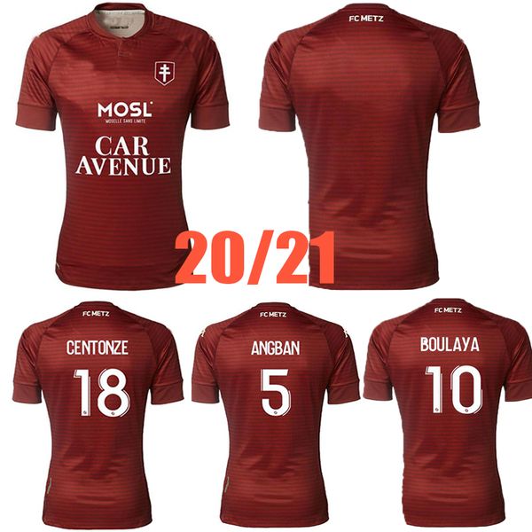 

20 21 fc metz soccer jersey diallo centonze vagner niane fofana 2020 2021 jersey men football shirt, Black