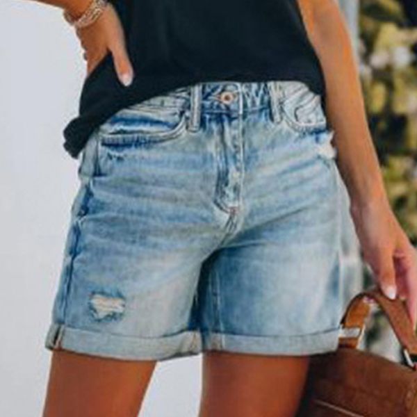 

women's jeans in summer, Blue