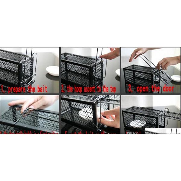 

funny rodent animal mouse humane live trap hamster cage mice rat control catch bait pes qylzgm mj_bag