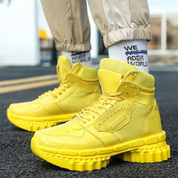 

hip hop rock street men chunky sneakers gear casual shoes tenis sapato masculino platform sneakers basket man walking shoes #b858