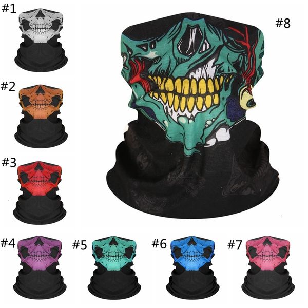 

sports scarves bandana ski bike skull motorcycle mask dustproof soft breathable face masks outdoor daily protective hha1250in stock124455