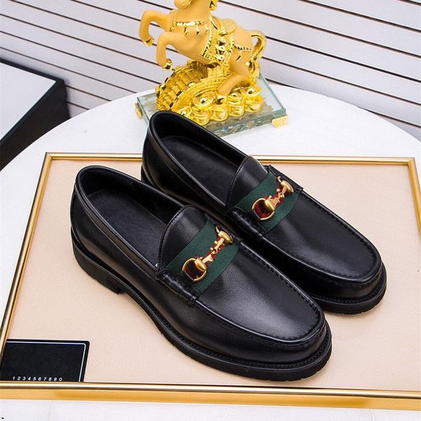 

55 luxury men casual shoes slip on male design loafers flats shoes camisa social masculina dress shoes for men loafers men 11, Black