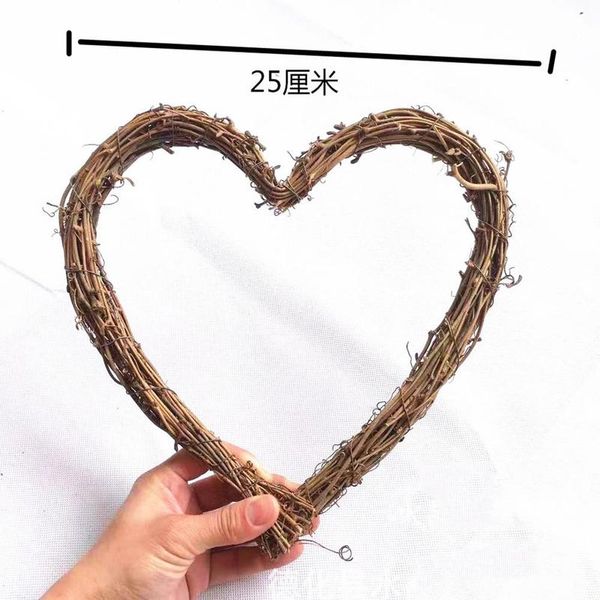 

10-50cm easter home decor natural rattan wreath wedding wreath crafts happy easter decoration diy craft spring wedding sqchvu