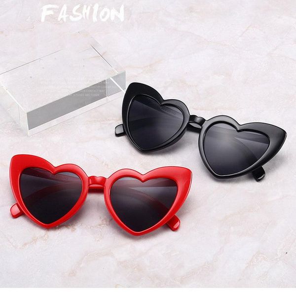 

sunglasses jyjewel women vintage heart shape colorful summer eyewear driver sun glasses lunette soleil femme, White;black