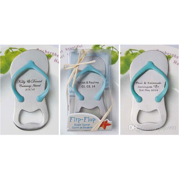 

(flip flop) bottle opener personalized gift wedding gift keyring ship, Silver