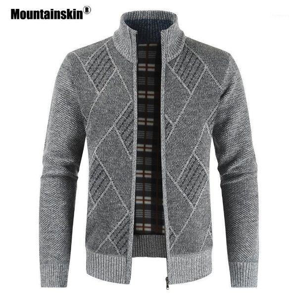 

mountainskin mens sweater autumn knitted sweaters men's cardigan jackets coats male clothing casual knitwear sa8531, White;black