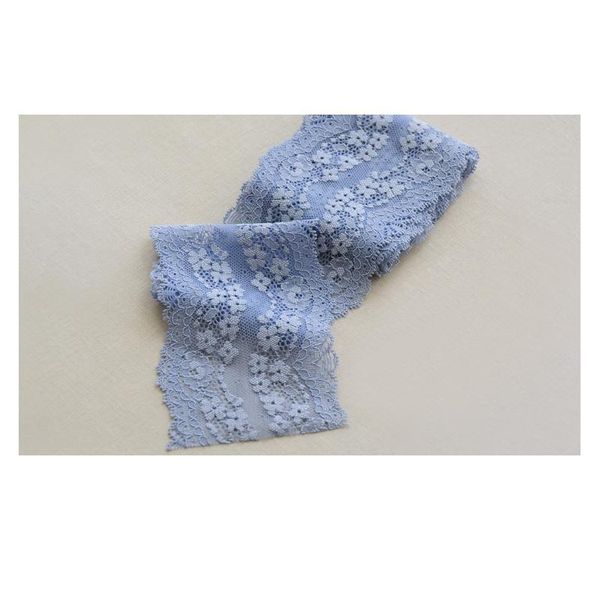 

5m 9cm soft elastic lace tape grey/blue lace trimming garment accessories diy apparel sewing & fabric handmade mater jllwhn