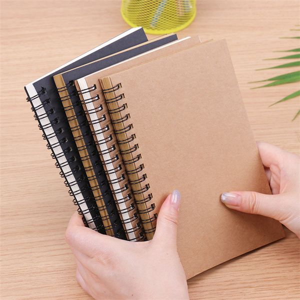 Revista de notebook de capa macia em branco Notepads Diário Planejador de notebooks com papel sem revestimento para viajantes 50 folhas 100 páginas