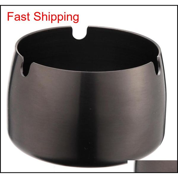 

ashtray windproof and fall-proof thickened stainless steel metal ashtray l internet cafe home qylpfg bdenet