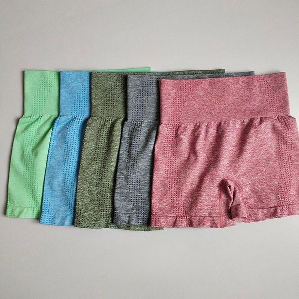 

2020 vital seamless fitness yoga shorts high waist workout shorts scrunch busport women gym running leggings, White;red