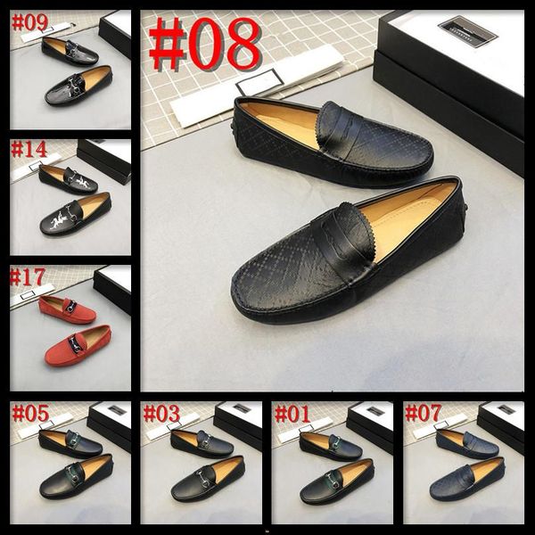 

cq7 handmade soft leather moccasins men summer loafers genuine leather boat shoes ultra light slip-on drive flats low-shoes 11, Black