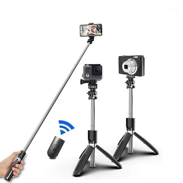 

selfie monopods l02 stick wireless bluetooth 4.0 foldable tripod for smartphones camera1